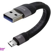 تصویر کابل شارژ USB به MicroUSB باوین CB-192 طول 30 سانتی‌ متر 