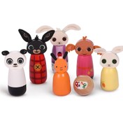 تصویر بولینگ چوبی حیوانات 