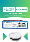 تصویر باتری و شارژر جایگزینی ربات جاروبرقی با TRIDENT PRO MAX ظرفیت فوق العاده بالا 6400MAH ELECTROLL 