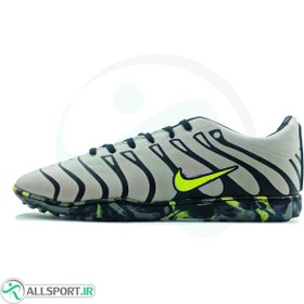 تصویر کفش چمن مصنوعی نایک مرکوریال امباپه Nike Mercurial Gray Black 