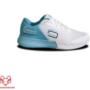 تصویر کفش تنیس یونیک مدل PRO UN3 | فیروزه ای – سفید 