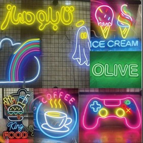 تصویر تابلو نئون 