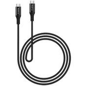 تصویر کابل شارژ و انتقال داده تایپ سی به تایپ سی با روکش نایلونی هادرون Hadron HTC-C-C02 USB Type C Cable 