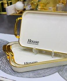 تصویر سینی 3تکه پذیرایی 3 Piece Dining Tray