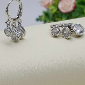 تصویر گوشواره دخترانه زنانه حلق ای کد70-1508 Earrings for girls and women