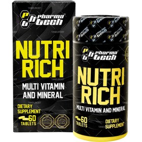 تصویر مولتی ویتامین مینرال نوتری ریچ فارماتک Pharmatech Nutri Rich