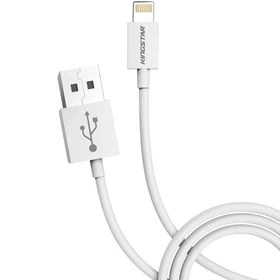 تصویر کابل شارژ یو اس بی به لایتنینگ USB To Lightning کینگ استار KINGSTAR مدل K67 i طول 120 سانتی متر 