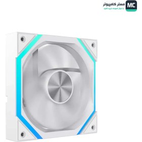 تصویر فن کیس گیم مکس FN12A-N2-RW White GAMEMAX FN12A-N2-RW White REVERSE 120mm ARGB Case Fan