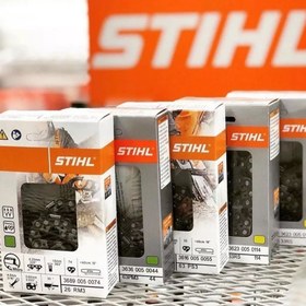 تصویر زنجیر اره موتوری اشتیل اصلی 40 سانتی، گام 3/8P ساخت سوئیس Stihl chain 3613, 3/8P