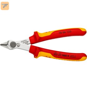 تصویر انبر کف‌چین الکترونیک فشار‌قوی کنیپکس مدل 7806125 Electronic Super Knips® VDE