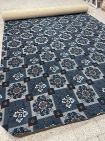 تصویر موکت آریس سرمه ای 