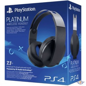 تصویر هدست بی سیم سونی مدل پلاتینوم Platinum Wireless Headset - مخصوص PlayStation 4 PlayStation 4 Platinum Wireless Headset