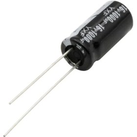 تصویر خازن الکترولیتی 1000میکروفاراد16 ولتی 