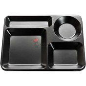 تصویر سینی سلف سرویس استیل 40 در 30 