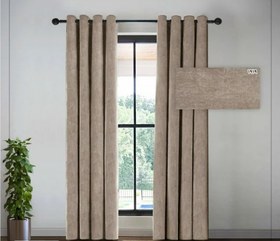 تصویر پرده مخمل شانل 