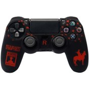 تصویر روکش دسته بازی PS4 طرح Red Dead Redemption PS4 Controller Cover