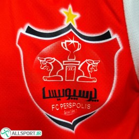 تصویر پیراهن و شورت بچگانه پرسپولیس نام ارونوف Persepolis Home 2024-25 Kit 