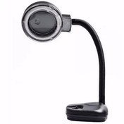 تصویر ذره بین خرطومی رومیزی چراغ دار مهتابی یاکسون مدل Yaxun YX-139 