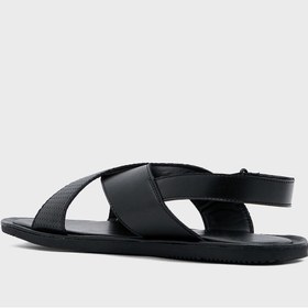 تصویر صندل مردانه با بند متقاطع برند robert wood Men'S Cross Strap Sandals