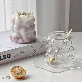 تصویر ماگ پیرکس حبابی 