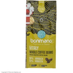 تصویر دانه قهوه اسپرسو بن مانو مدل ویتالی 250 گرم Bonmano Vitaly Espresso Coffee Beans 250 gr