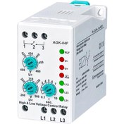 تصویر سوپر کنترل ولتاژ سه فاز مدل AGK-04F شرکت Aoasis 