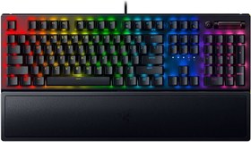 تصویر کیبورد بازی ریزر مدل RAZER BLACKWIDOW V3 MECHANICAL YELLOW SWITCH 