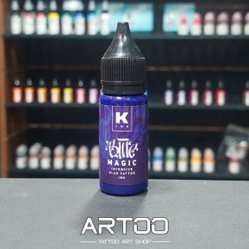 تصویر رنگ تتو MAGIC INTENSIVE BLUE 
