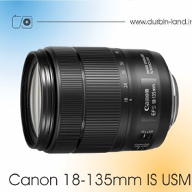 تصویر لنز Canon 18-135mm IS USM دست دوم 