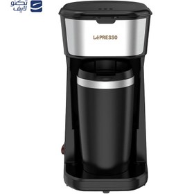 تصویر اسپرسوساز لیوانی لپرسو مدل LPCMTMBK LePresso Coffee Maker with Travelling Mug 450W