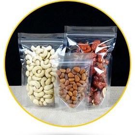 تصویر زیپ کیپ دو رو شفاف 