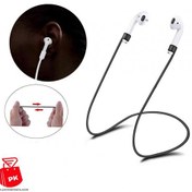 تصویر بند سیلیکونی اسپرت ایرپاد بسته 4 عددی Sport Silicone Anti Lost Strap Airpods