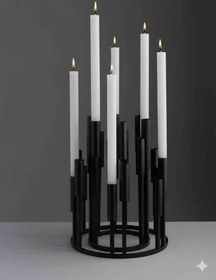 تصویر جا شمعی G150 - طلایی 