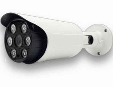 تصویر ماکت دوربین مداربسته فلزی بزرگ مدل MC59 با ال ای دی دید در شب 