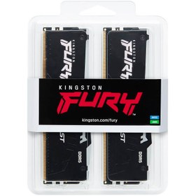 تصویر رم کینگستون مدل FURY Beast DDR5 RGB 32GB Kingston FURY Beast DDR5 RGB 32GB