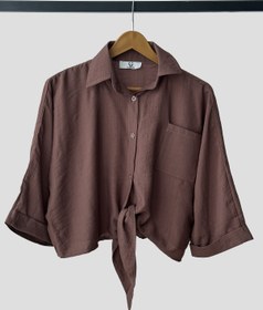 تصویر بلوز گره ای 