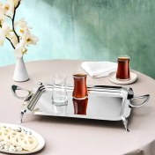 تصویر سینی استیل کاراجا تابلا 40 سانتی کد محصول: 000001000238495001