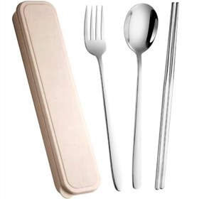 تصویر پک قاشق چنگال چاپستيک 