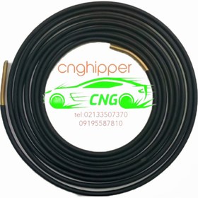 تصویر لوله فولادی گاز سی ان جی CNG gas steel pipe