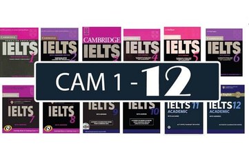 تصویر سری کامل کتاب های کمبریج آیلتس (PDF) 1 تا 13 | Cambridge IELTS 