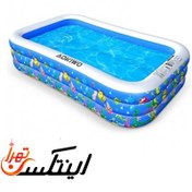 تصویر استخر بادی خانوادگی بست وی مدل 54121 طرح دار 