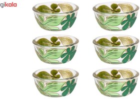 تصویر مجموعه ظروف هفت‌ سین شیشه‌ ای گالری انار کد 134113 