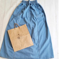 تصویر دامن جین کاغذی 