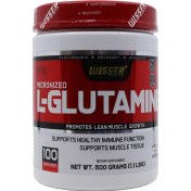 تصویر پودر ال گلوتامین ویثرنوتریشن طعم فروت پانچ 500 گرم Wisser L Glutamin Powder 500 gr