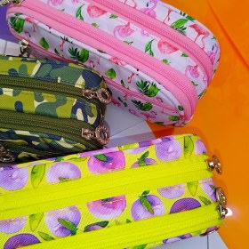 تصویر جامدادی سه زیپ پیکاسو 