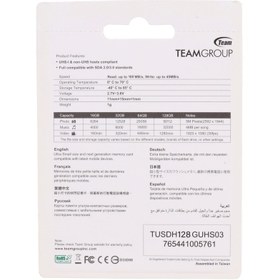 تصویر رم میکرو 128 گیگ تیم گروپ TeamGroup Elite A1 V30 U3 100MB/s TeamGroup Elite A1 V30 U3 100MB/s 128GB Micro SD Memory Card