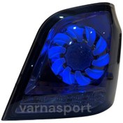 تصویر چراغ خطر اسپرت 111 طرح فراری مولتی کالر تنظیم با کنترل Sport hazard light 111 Ferrari design multi-color adjustment with control