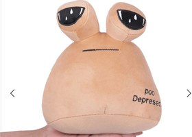 تصویر عروسک پو افسرده Depresed poo doll