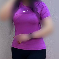 تصویر تیشرت ورزشی زنانه نایک کد ۲۰۷۶ 