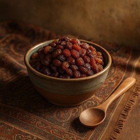 تصویر کشمش پلویی سیاه (روغنی) 